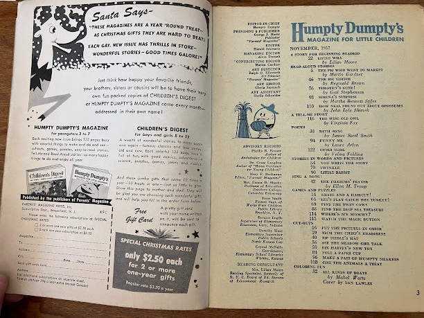 Humpty Dumpty‘s Magazine For Little Children (Lot Of 5)