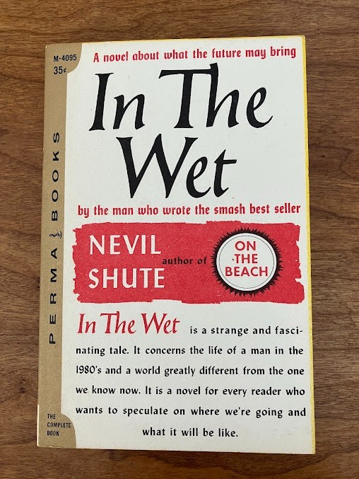 Vintage Paperback - In The Wet by Nevil Shute