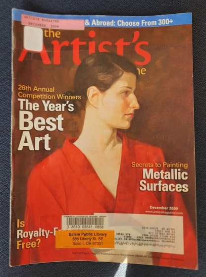 International Artist lot of 9 monthly magazines 2009