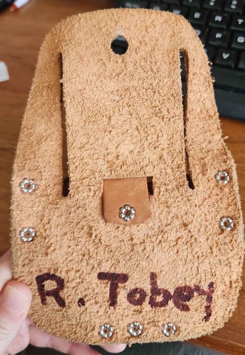 Vtg Custom LeatherCraft No. 464 Tool Pouch