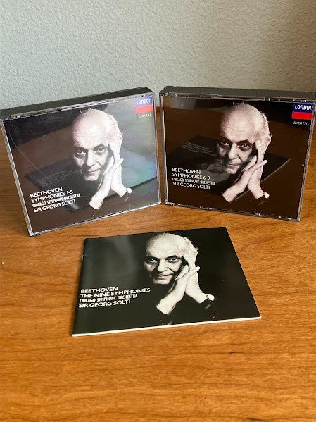 CD - Beethoven The Nine Symphonies - Chicago Symphony Orchestra Sir George Solti