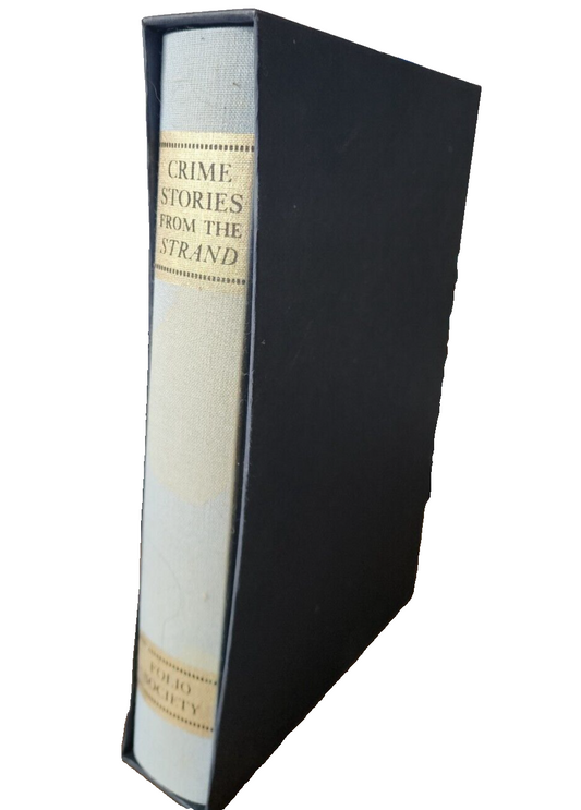 Crime Stories from the Strand; Folio Society 1991 Hardcover In Slip Case - Good
