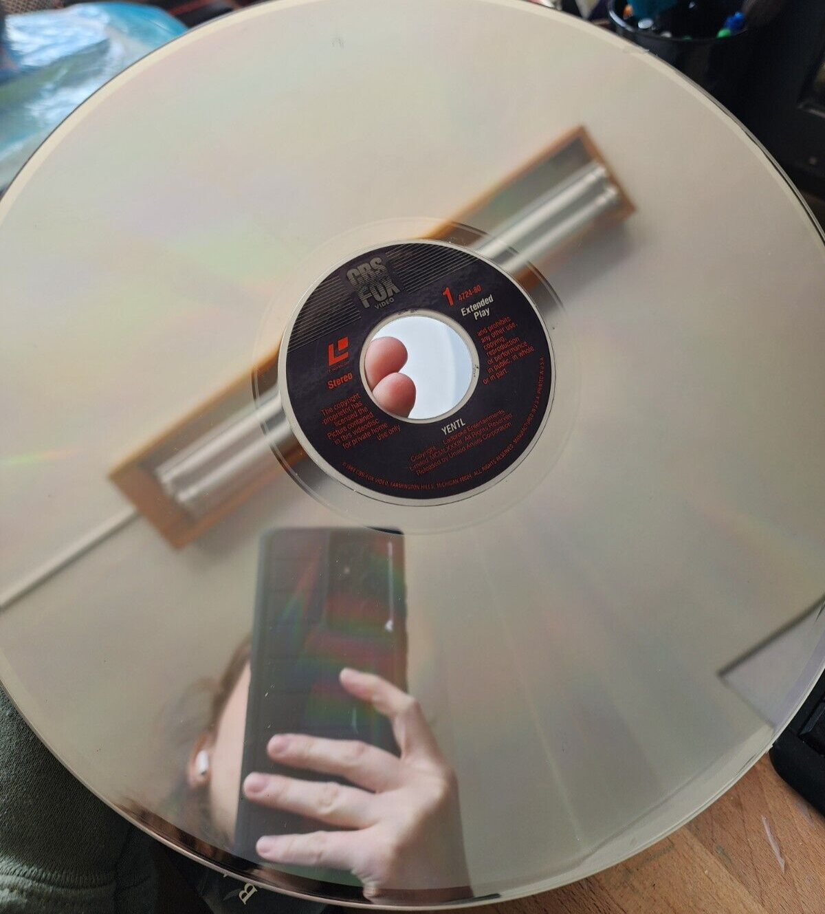 Yentyl Barbra Streisand Laserdisc Video Movie 1984 CBS Fox