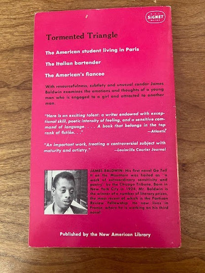 Signet Book - Giovanni's Room by James Baldwin