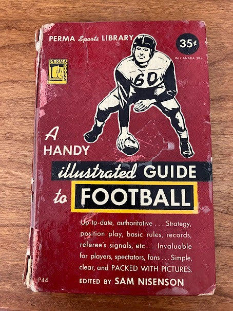 Vintage Perma Books - Sam Nisenson: Handy Illustrated Guide To Football