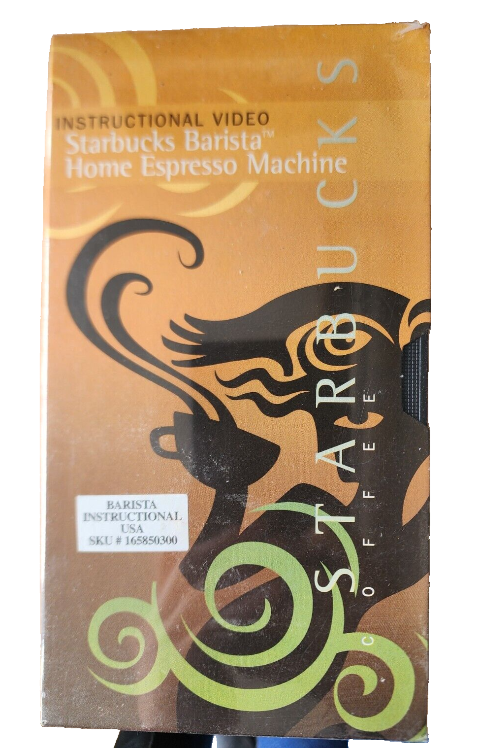 VTG 1998 Starbucks Barista Home Espresso Machine Instructional Video VHS