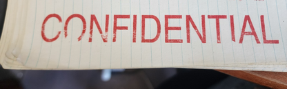 Office Stamp "CONFIDENTIAL"