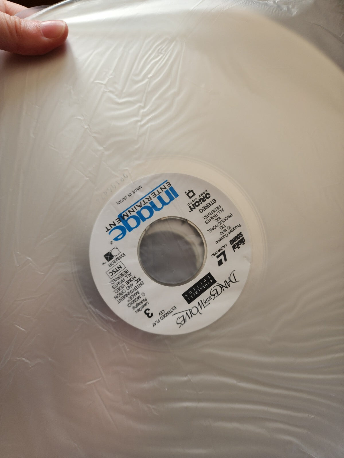 Dances With Wolves Laserdisc LD Kevin Costner Laser Disc Widescreen Edition 