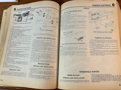 Chilton - Dodge/Plymouth Trucks 1989-91 Repair Manual