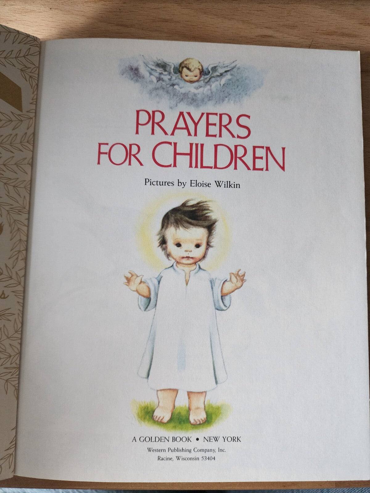 A Little Golden Book Prayers For Children HC 1974 By Eloise Wilkin