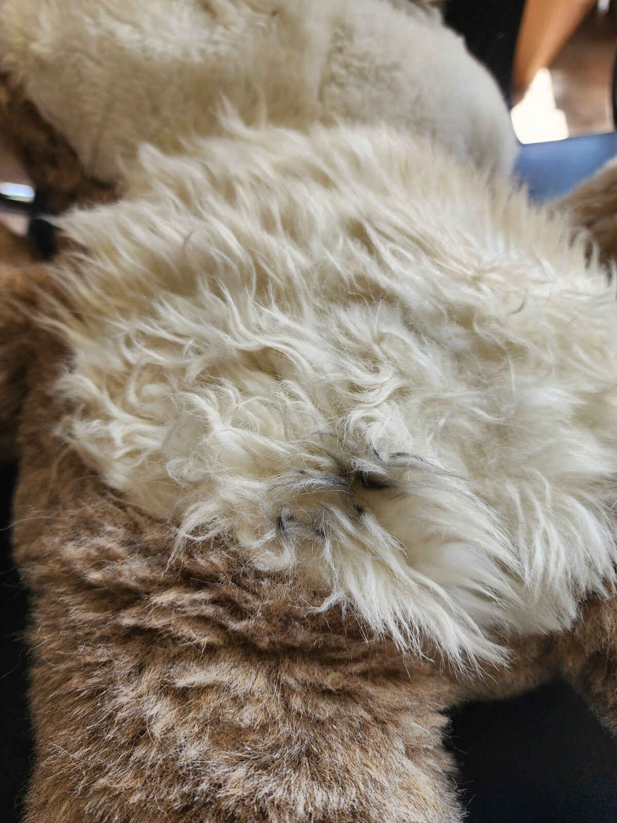 Vintage Brown Bunny Rabbit Plush Toy 1981 Cottontail Spearhead 17"