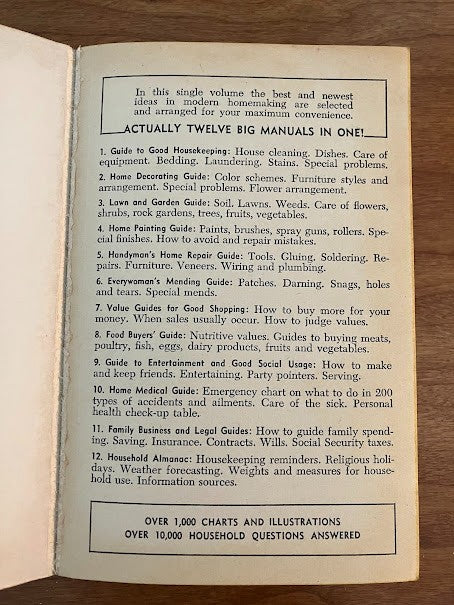 The Household Encyclopedia by N.H. and S.K. Mager