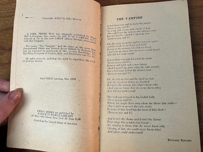 Vtg Paperback - A FOOL THERE WAS - John Manson