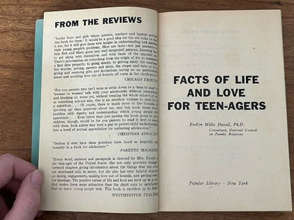 FACTS OF LIFE AND LOVE FOR TEEN-AGERS Evelyn Duvall