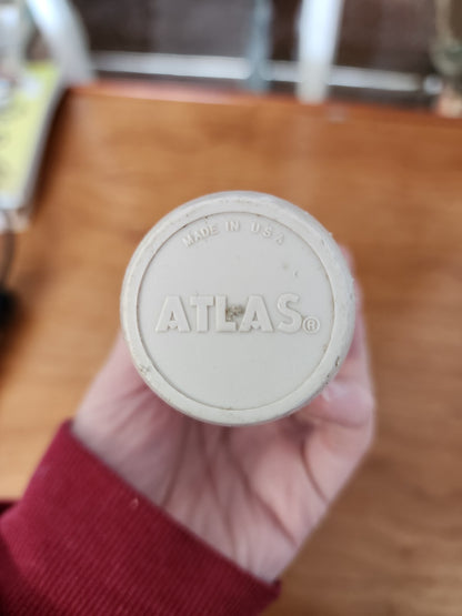 Vtg Atlas flashlight Made In The U.S.A. No Corrosion