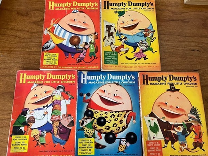 Humpty Dumpty‘s Magazine For Little Children (Lot Of 5)