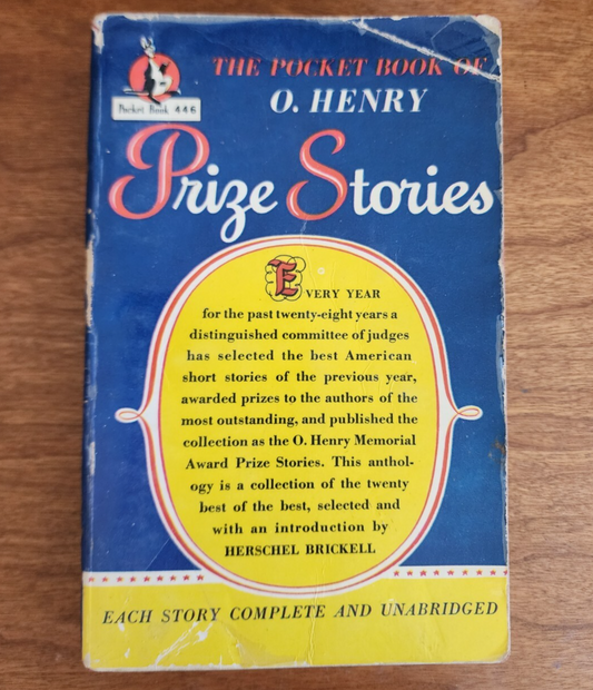 The pocket Book Of O Henry Prize Stories - October 1947