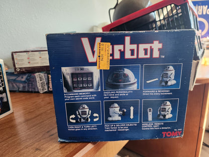 Vintage Verbot Robot w/Remote Control #5401 Voice Command - Not Working