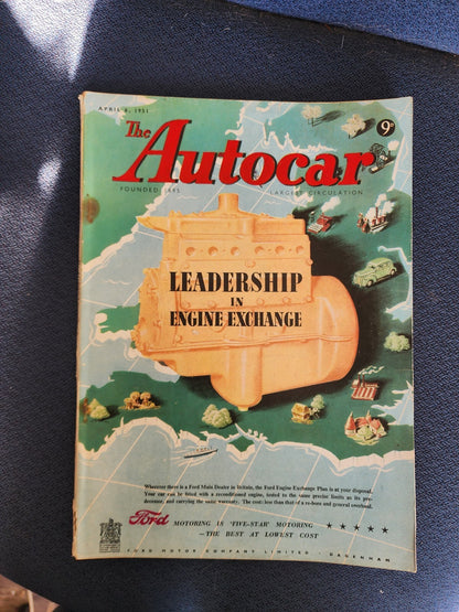 Autocar Magazine - April 6, 1951