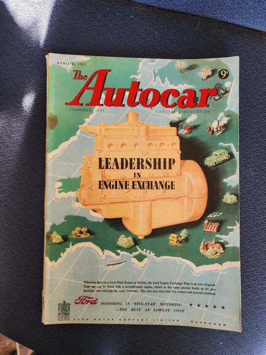 Autocar Magazine - April 6, 1951