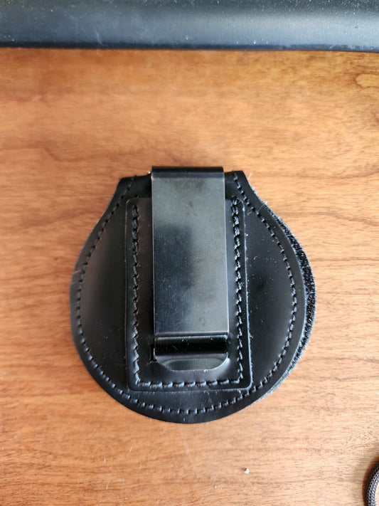 Auxiliary Police-Style Star Cut-Out Belt Clip
