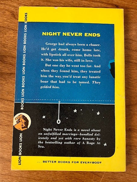 Vintage Paperback - Frederick Lorenz: Night Never Ends
