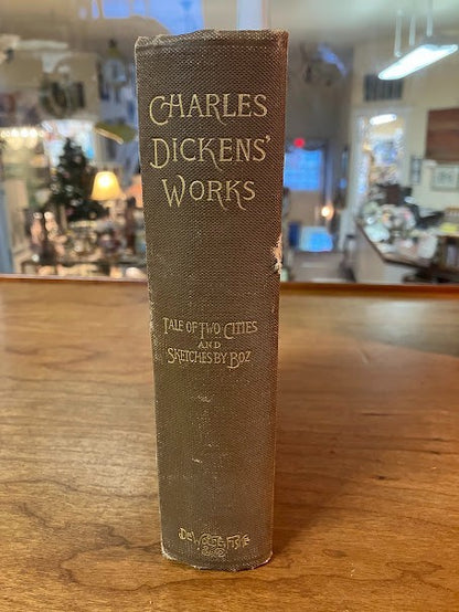 Charles Dickens' Works - Edition Late 1800's - lot of 4