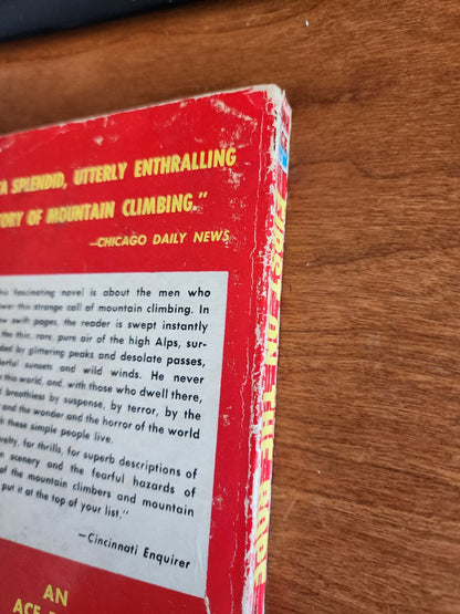 Ace Paperback First On The Rope by R. Frison Roche