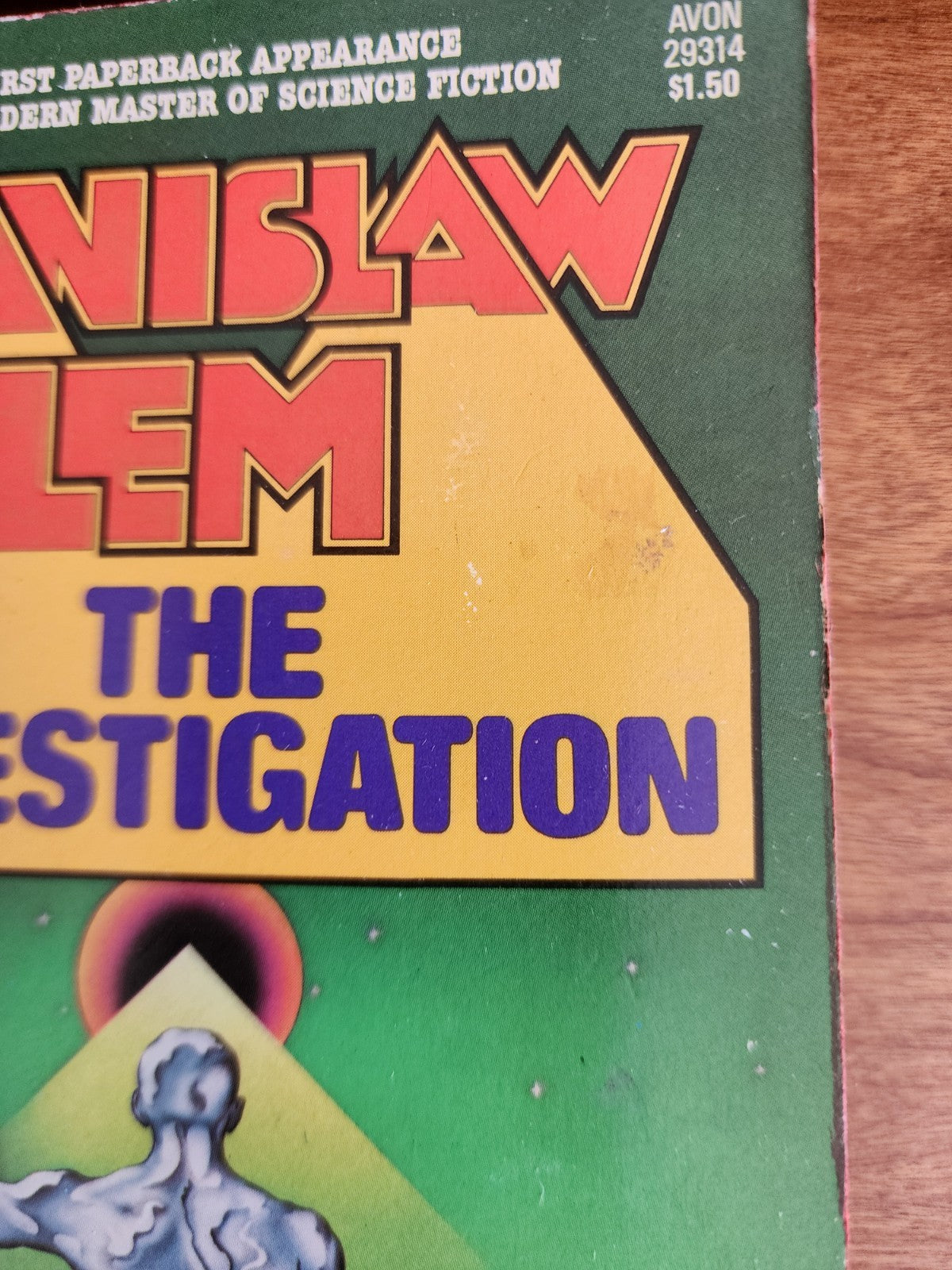 The Investigation by Stanislaw Lem - (1976) Avon Paperback 29314