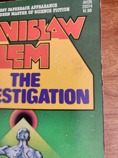 The Investigation by Stanislaw Lem - (1976) Avon Paperback 29314