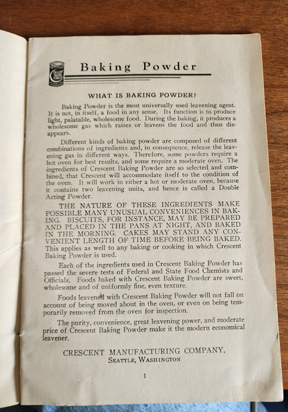 Crescent Recipes for Every Day - Vintage Recipes