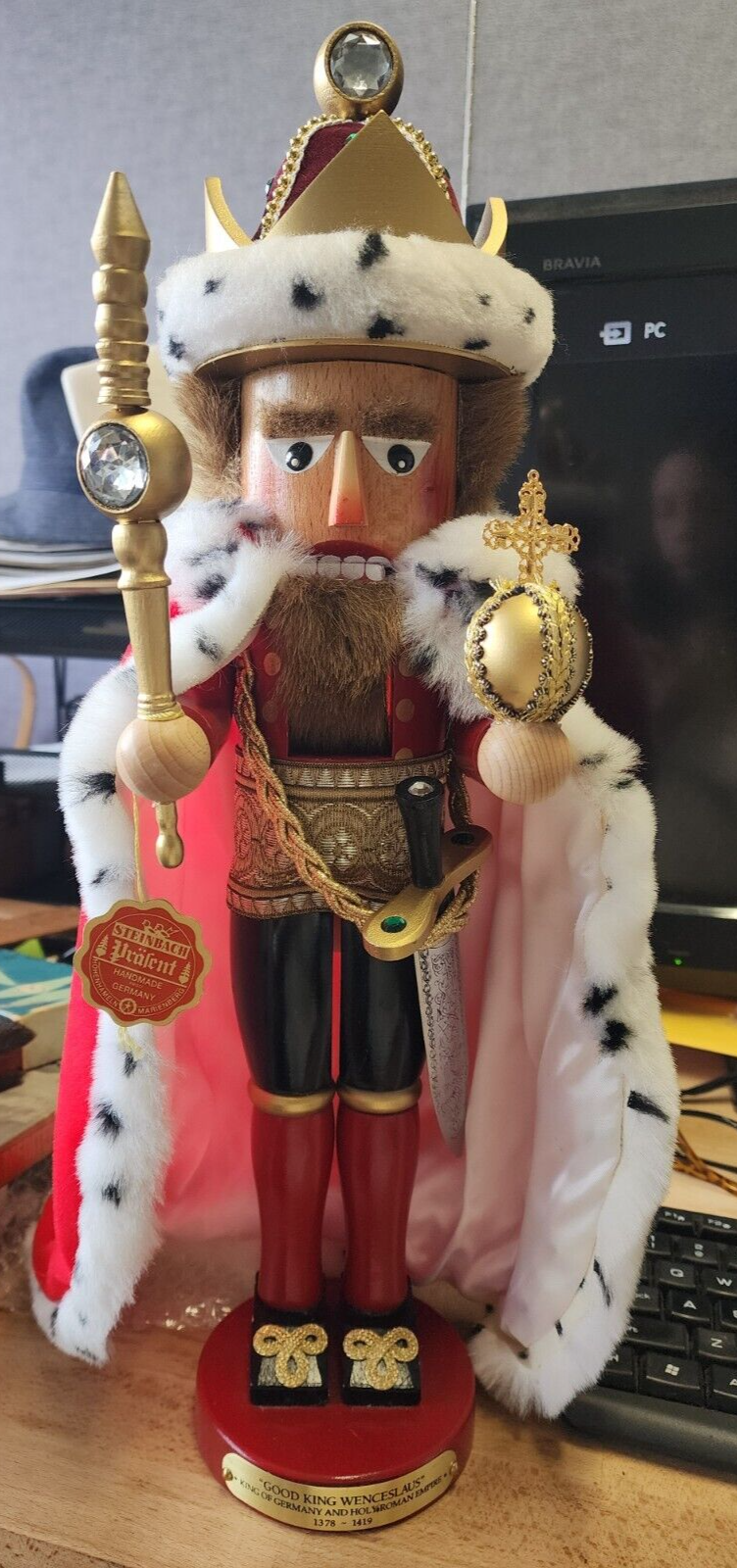 Steinbach Nutcracker “Good King Wenceslaus” with BOX S900