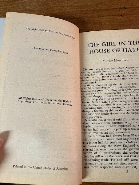 Girl in the House of Hate by Charles and Louise Samuels