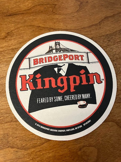 lot of 30 Beer Coaster ~ BRIDGEPORT Brewing co ~ KingPin
