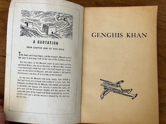 Penguin Books - Genghis Khan Emperor of All Men by Harold Lamb