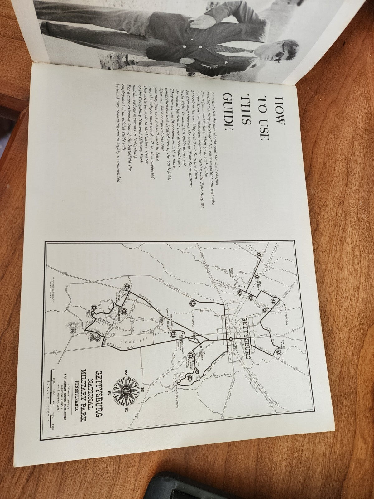 GETTYSBURG ON YOUR OWN A Picture Guide To The Battlefield - 1972