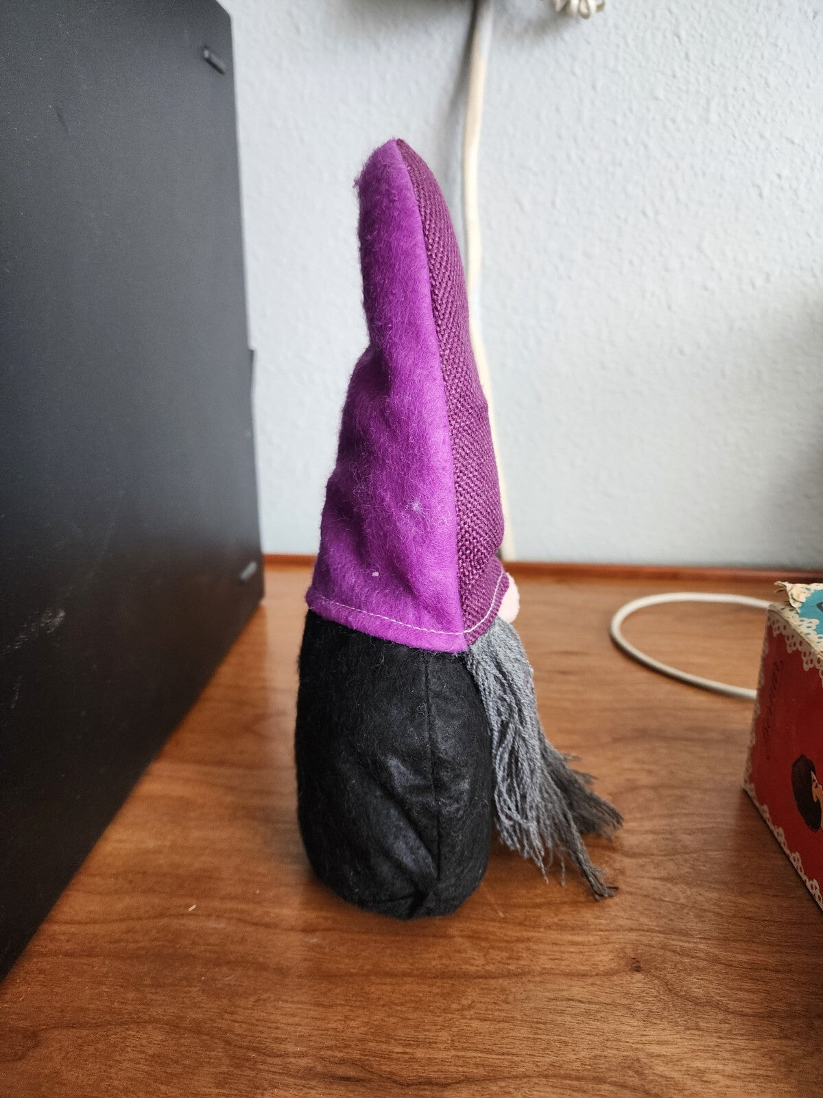Stuffed Halloween Purple Gnome