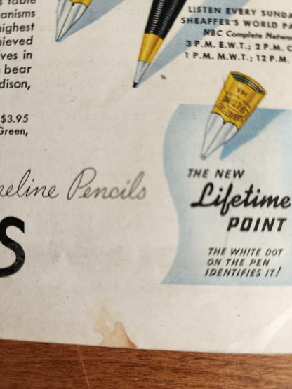 Vtg Popular Mechanics Magazine 1945 August