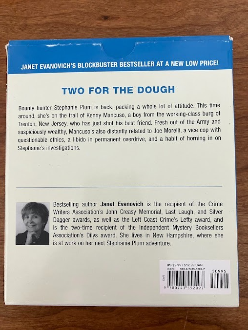 Janet Evanovich CD Audiobooks - lot of 4