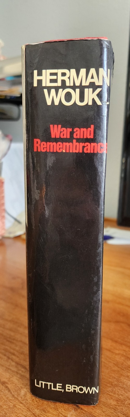 Hardcover book War and Remembrance by Herman Wouk