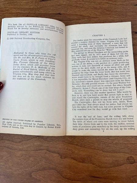 Popular Library - Bonanza by Noel Loomis