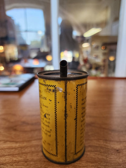 Vtg Gasoline Measuring Can for Instant Lighting Irons