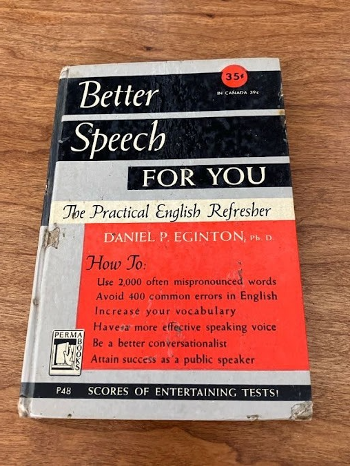 Better Speech for You : The Practical English Refresher