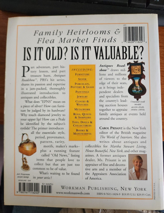 Antiques Roadshow Primer Paperback book