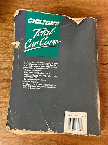Chilton - Dodge/Plymouth Trucks 1989-91 Repair Manual