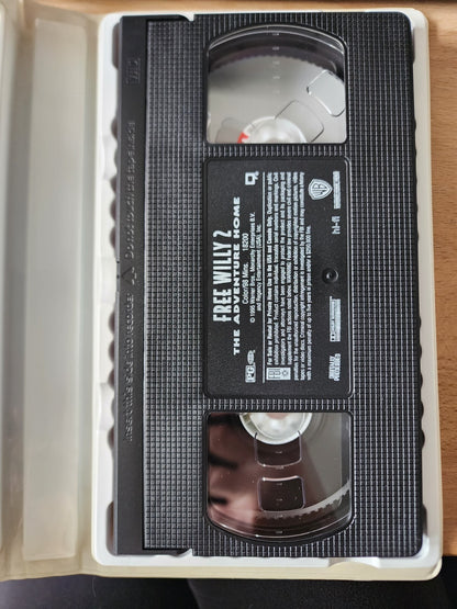 Free Willy 2 Adventure Home VHS Video Tape VTG