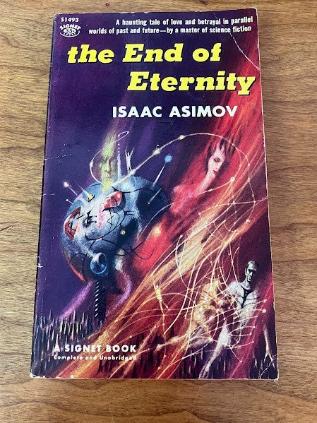 vtg paeprback - The End of Eternity by ISAAC ASIMOV