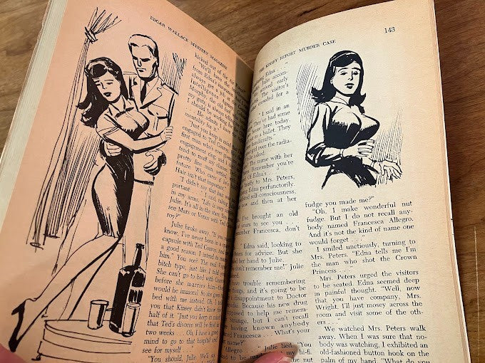 Edgar Wallace Mystery Magazine - The Kinsey Report Murder Case