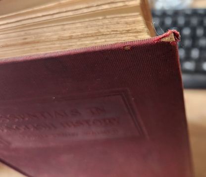 ESSENTIALS IN ENGLISH HISTORY BY ALBERT PERRY WALKER~ Revised 1913