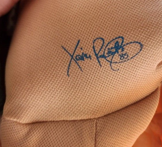 Vtg Cabbage Patch Kids Girl Brown Hair Eyes Factory 1985 Pink Dress & Pants